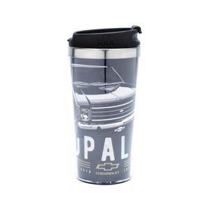 Copo termico plastico gm opala 1971 cinza 8.3x6.5x17.5cm 500ml - Urban Menor preço em Copo termico plastico gm opala 1971 cinza 8.3x6.5x17.5cm 500ml - Urban
