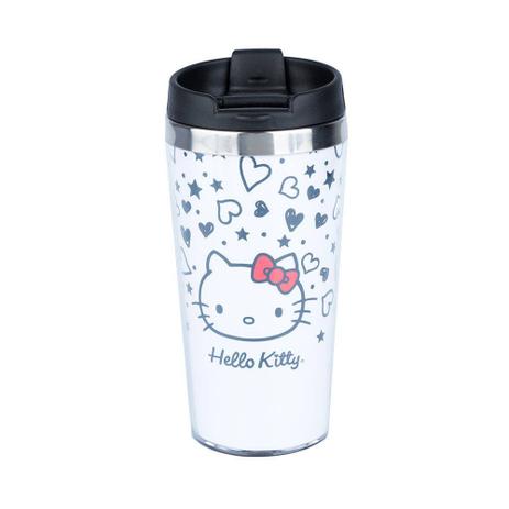 Copo Termico Plastico Hello Kitty Tattoo Old School 500 ml - Urban Menor preço em Copo Termico Plastico Hello Kitty Tattoo Old School 500 ml - Urban