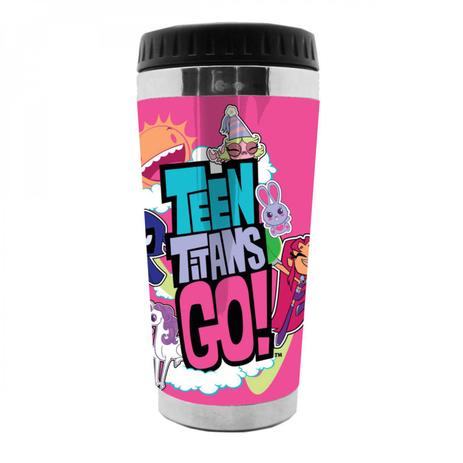 Copo Térmico Plástico WB Jovens Titans Happy Characters 500ml Jovens Titans Urban Rosa Menor preço em Copo Térmico Plástico WB Jovens Titans Happy Characters 500ml Jovens Titans Urban Rosa