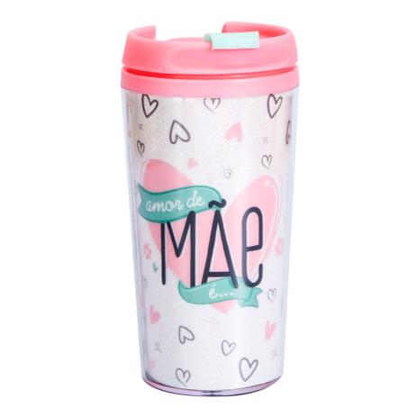 Copo Térmico Pop 200ml - Amor de Mãe é - Uatt Menor preço em Copo Térmico Pop 200ml - Amor de Mãe é - Uatt