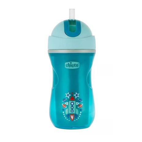 Copo Térmico Sport 266ml (14m+) Menino - Chicco Menor preço em Copo Térmico Sport 266ml (14m+) Menino - Chicco