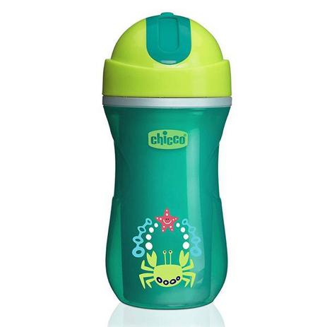 Copo Térmico Sport 266ml (14m+) Verde - Chicco Menor preço em Copo Térmico Sport 266ml (14m+) Verde - Chicco