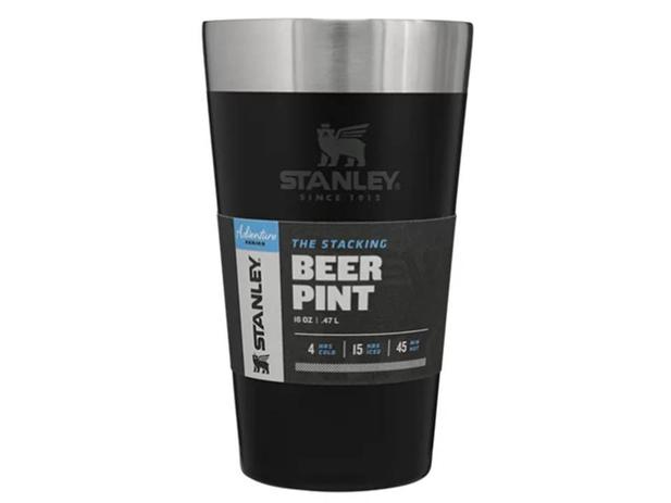 Copo térmico stanley 473ml - preto original Menor preço em Copo térmico stanley 473ml - preto original