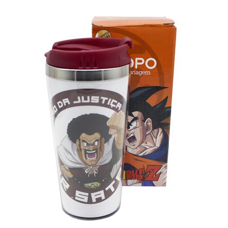 Copo Térmico Viagem Dragon Ball Z MR.Satan 450Ml 10023162 - Zona criativa é boa?