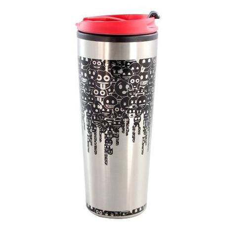Copo Térmico Viagem Inox Cascata Emoji Rock 10022914 - Zona criativa Menor preço em Copo Térmico Viagem Inox Cascata Emoji Rock 10022914 - Zona criativa