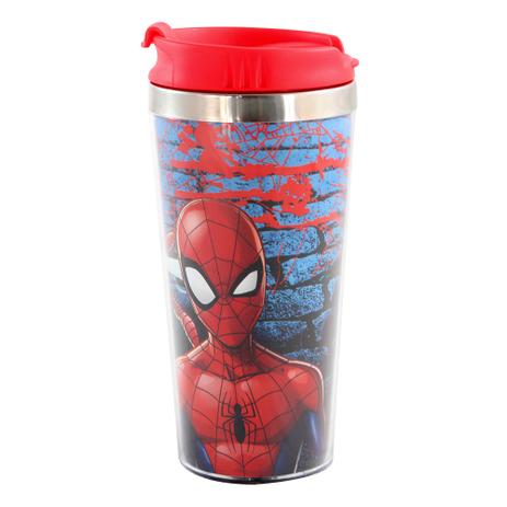 Copo Termico Viagem Inox SPIDER MAN Marvel 10022815 - Zona criativa Menor preço em Copo Termico Viagem Inox SPIDER MAN Marvel 10022815 - Zona criativa
