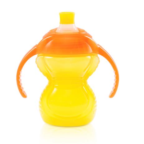 Copo Treinamento Bite Proof Click Look Amarelo e Laranja - Munchkin Menor preço em Copo Treinamento Bite Proof Click Look Amarelo e Laranja - Munchkin