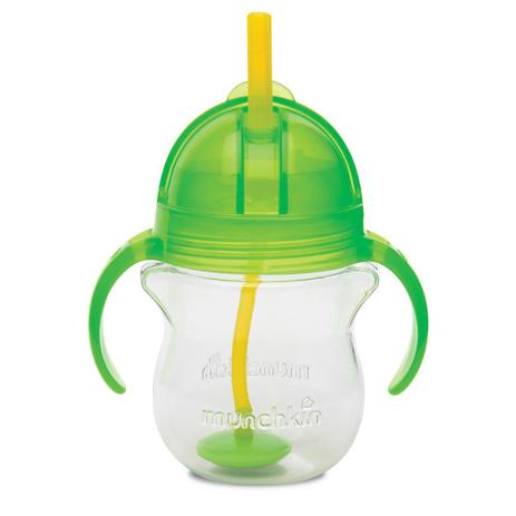 Copo Treinamento com Canudo Click Lock - 207 ml - Verde - Munchkin Menor preço em Copo Treinamento com Canudo Click Lock - 207 ml - Verde - Munchkin