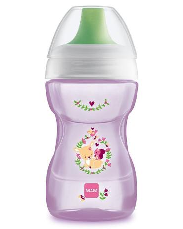 COPO TREINAMENTO FUN TO DRINK - GIRLS (270ML) MAM 8m+ LIESQ Menor preço em COPO TREINAMENTO FUN TO DRINK - GIRLS (270ML) MAM 8m+ LIESQ
