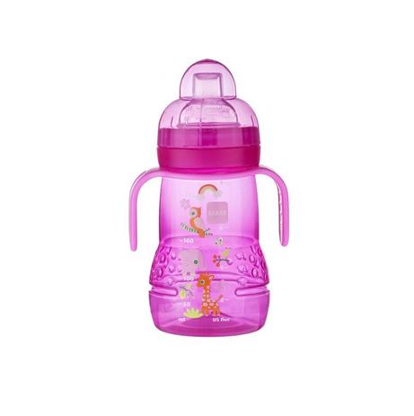 Copo Treinamento Mam 220ml Rosa Suco Água Bico Macio Menor preço em Copo Treinamento Mam 220ml Rosa Suco Água Bico Macio