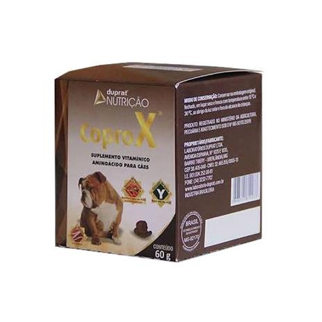 Coprox Suplemento Vitamínico Duprat 60g - Anticoprofágico Menor preço em Coprox Suplemento Vitamínico Duprat 60g - Anticoprofágico