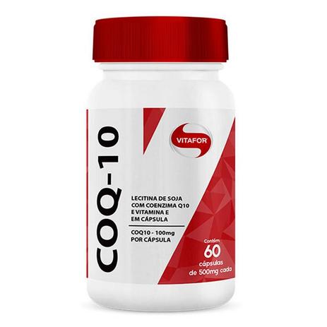 Coq 10 (coenzima Q10) - 60 cápsulas - Vitafor Menor preço em Coq 10 (coenzima Q10) - 60 cápsulas - Vitafor