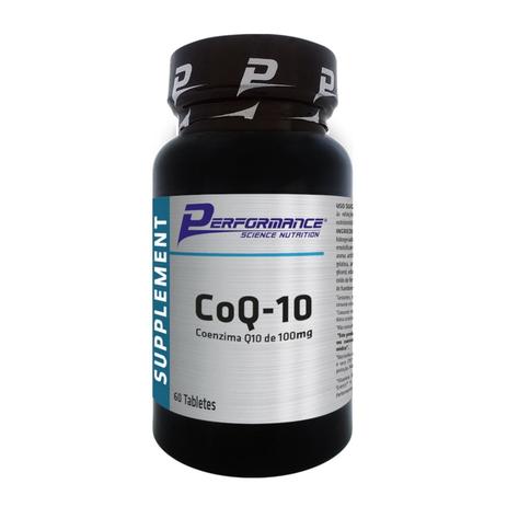 CoQ-10 Coenzima Q10 de 100mg Performance Nutrition 60 Tabletes Menor preço em CoQ-10 Coenzima Q10 de 100mg Performance Nutrition 60 Tabletes