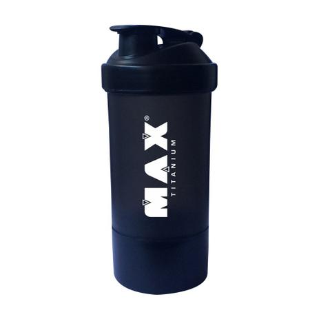 Coqueteleira Dupla - Max Titanium - Varias Cores Menor preço em Coqueteleira Dupla - Max Titanium - Varias Cores