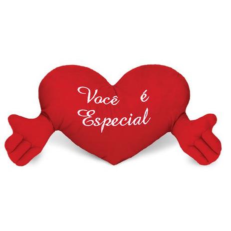 Coração de pelúcia grande Clearance