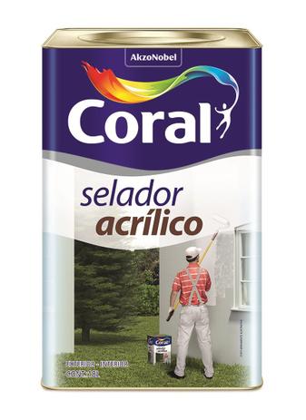 Coral Selador Acrílico 18 litros Menor preço em Coral Selador Acrílico 18 litros