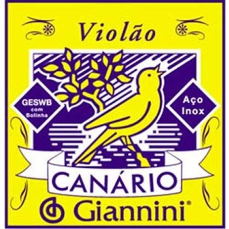 Corda Avulsa para Violão Aço Canario 5ª LÁ (A) GIANINI GESWB5 - Giannini Menor preço em Corda Avulsa para Violão Aço Canario 5ª LÁ (A) GIANINI GESWB5 - Giannini