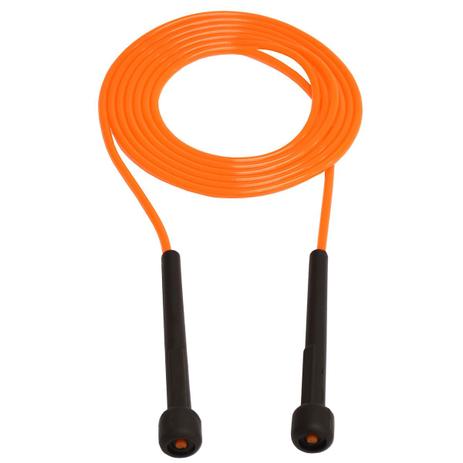 Menor preço em Corda De Pular Em Pvc Slim Manopla De Plástico Laranja Polimet