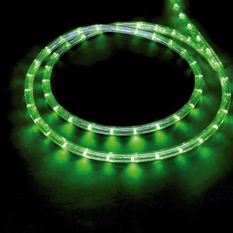 Menor preço em Corda Luminosa LED 13mm 127V 2 Fios 44m Taschibra Verde