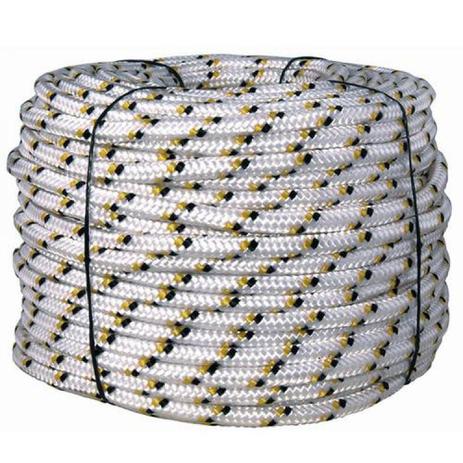 Corda multifilamento trançada 10 mm x 220 m Vonder Branco Menor preço em Corda multifilamento trançada 10 mm x 220 m Vonder Branco