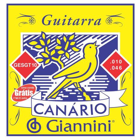 Corda para Guitarra Giannini GESGT 0.10-0.046 Leve é ruim? Corda para Guitarra Giannini GESGT 0.10-0.046 Leve é boa?