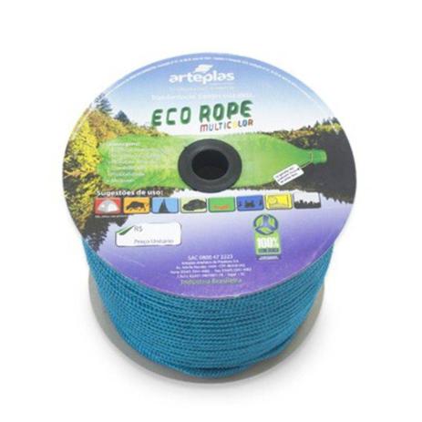 Corda Seda Arteplas Toda Azul 10mm 165m Menor preço em Corda Seda Arteplas Toda Azul 10mm 165m