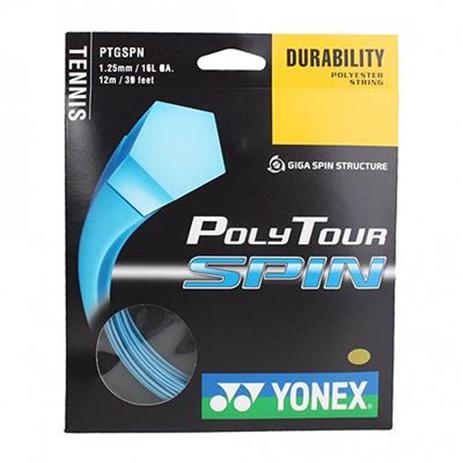 Corda Yonex Poly Tour Spin 1.25mm Menor preço em Corda Yonex Poly Tour Spin 1.25mm