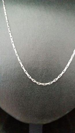 Cordão Corrente Cartier Em Prata 925 60 Cm 1,3 Mm 2,8 Gramas - Total pratas Menor preço em Cordão Corrente Cartier Em Prata 925 60 Cm 1,3 Mm 2,8 Gramas - Total pratas