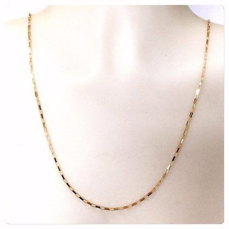 Cordão Corrente Masculina Veneziana Longa Em Ouro 18k-750 - Total pratas Menor preço em Cordão Corrente Masculina Veneziana Longa Em Ouro 18k-750 - Total pratas