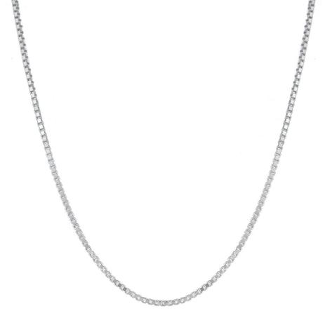 Cordão Corrente Veneziana 70cm 2mm De Prata 925 - DR Joias Menor preço em Cordão Corrente Veneziana 70cm 2mm De Prata 925 - DR Joias