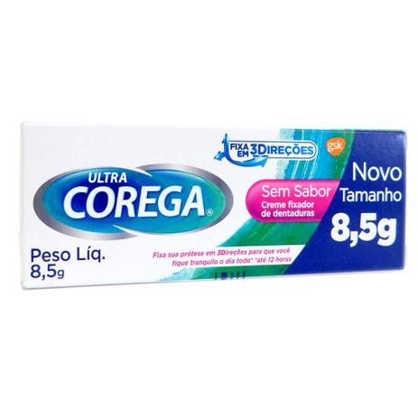 Corega Ultra Creme 8,5g - Glaxosmithline brasil Menor preço em Corega Ultra Creme 8,5g - Glaxosmithline brasil