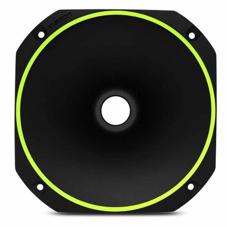 Corneta curta de rosca Fiamon Bi color Fluorescente Amarelo Menor preço em Corneta curta de rosca Fiamon Bi color Fluorescente Amarelo