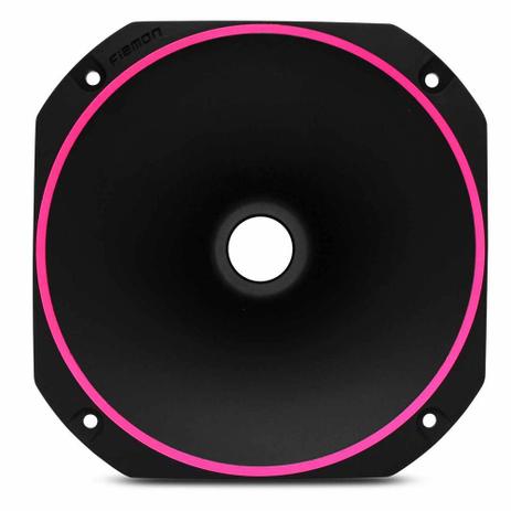 Corneta curta de rosca Fiamon Bi color Fluorescente Rosa Menor preço em Corneta curta de rosca Fiamon Bi color Fluorescente Rosa