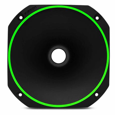 Corneta curta de rosca Fiamon Bi color Fluorescente Verde Menor preço em Corneta curta de rosca Fiamon Bi color Fluorescente Verde