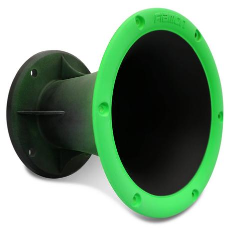 Corneta Curta Fiamon 2” Trio Bicolor Preto e Verde Fluorescente Parafuso Bocal Redondo - Fiamon sound componentes Menor preço em Corneta Curta Fiamon 2” Trio Bicolor Preto e Verde Fluorescente Parafuso Bocal Redondo - Fiamon sound componentes