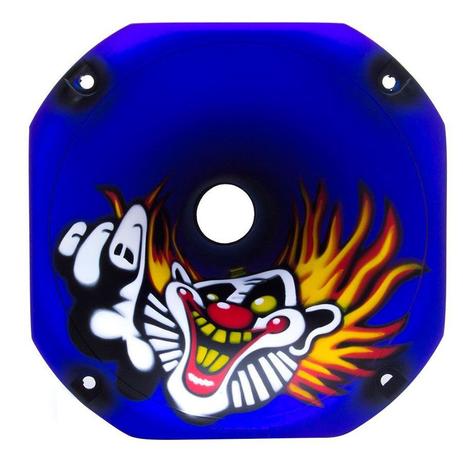 Corneta Expansor Fiamon Curta Metalizada Fosca Palhaço Azul Menor preço em Corneta Expansor Fiamon Curta Metalizada Fosca Palhaço Azul