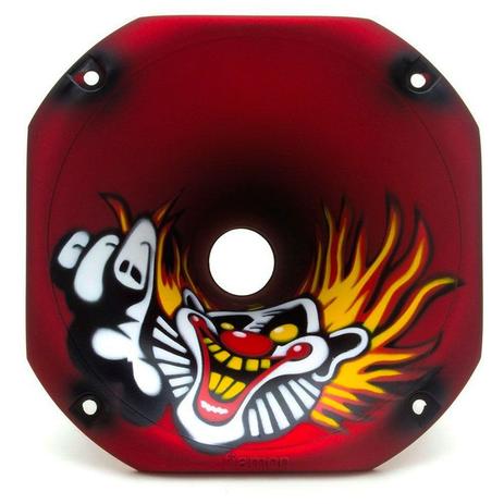 Corneta Expansor Fiamon Curta Metalizada Fosca Palhaço Vermelho Menor preço em Corneta Expansor Fiamon Curta Metalizada Fosca Palhaço Vermelho