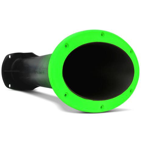 Corneta Longa Fiamon Jarrão 1” Bicolor Preto e Verde Fluorescente Parafuso Rosca Bocal Oval - Fiamon sound componentes Menor preço em Corneta Longa Fiamon Jarrão 1” Bicolor Preto e Verde Fluorescente Parafuso Rosca Bocal Oval - Fiamon sound componentes