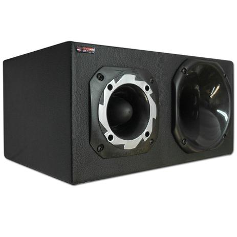 Corneteira 2 Vias Super Champion - Montada com 1 Super Tweeter + 1 Corneta - Cia do som Menor preço em Corneteira 2 Vias Super Champion - Montada com 1 Super Tweeter + 1 Corneta - Cia do som
