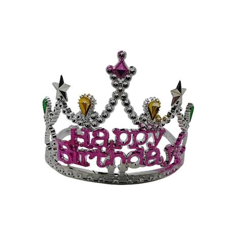 Menor preço em Coroa Infantil Happy Birthday - Festabox