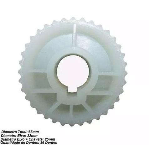 Coroa Ppa Original Engrenagem Interna Nylon Z36 Deslizante Menor preço em Coroa Ppa Original Engrenagem Interna Nylon Z36 Deslizante