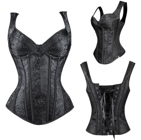 Corpete Corset Corselet Espartilho Redutor Modelador Bojo Alça Floral Cores  - Fantasy Shopping Brasil - Corpete - Magazine Luiza