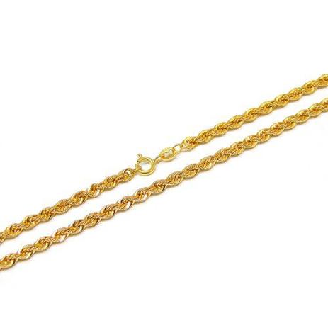 Corrente Cordão Baiano Em Ouro 18K 2,90mm 45cm - Prado jóias Menor preço em Corrente Cordão Baiano Em Ouro 18K 2,90mm 45cm - Prado jóias