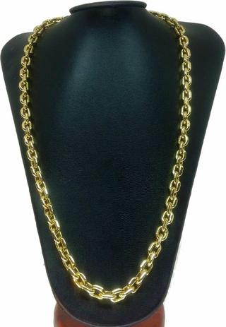 Corrente Cordão Cadeado 40 Gramas 8mm 60cm Ouro 18k 750 - 60 CM - Ouro Amarelo - Perucci joias Menor preço em Corrente Cordão Cadeado 40 Gramas 8mm 60cm Ouro 18k 750 - 60 CM - Ouro Amarelo - Perucci joias