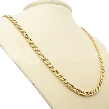 Corrente Cordão Grumet 3x1 32 Gramas 7mm 65cm Ouro 18k 750 - Perucci joias Menor preço em Corrente Cordão Grumet 3x1 32 Gramas 7mm 65cm Ouro 18k 750 - Perucci joias