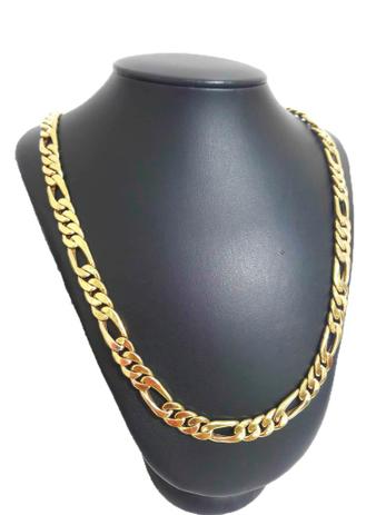 Corrente Cordão Grumet 3x1 40 Gramas 8mm 60cm Ouro 18k 750 - Perucci joias Menor preço em Corrente Cordão Grumet 3x1 40 Gramas 8mm 60cm Ouro 18k 750 - Perucci joias