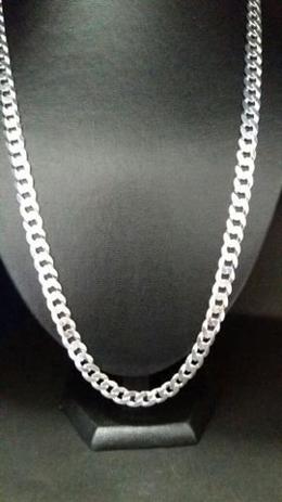 Corrente Cordão Grumet 70 Cm 8 Mm Prata 925 Maciça 48 Gramas - Total pratas Menor preço em Corrente Cordão Grumet 70 Cm 8 Mm Prata 925 Maciça 48 Gramas - Total pratas