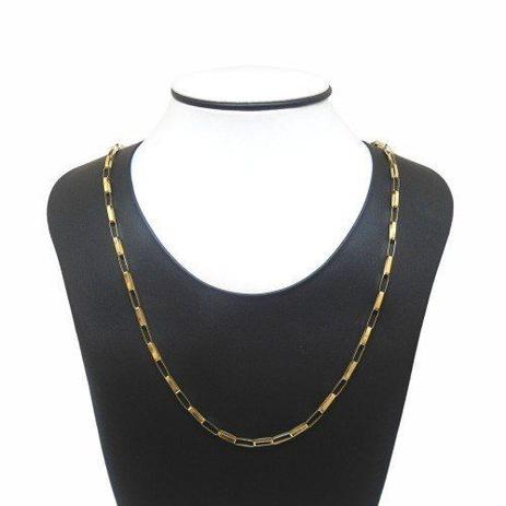 Corrente Cordão Masculino Cartie 70cm Ouro 18k750 Maciço - Total pratas Menor preço em Corrente Cordão Masculino Cartie 70cm Ouro 18k750 Maciço - Total pratas