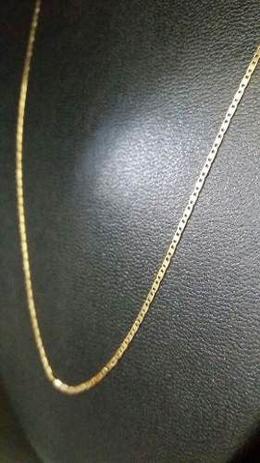 Corrente Cordão Masculino Ouro 18k Piastrine 40cm - Total pratas é boa?