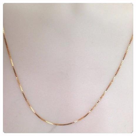 Corrente Cordão  Veneziana 1.9 Gramas 60cm Em Ouro 18k - Total pratas é boa?